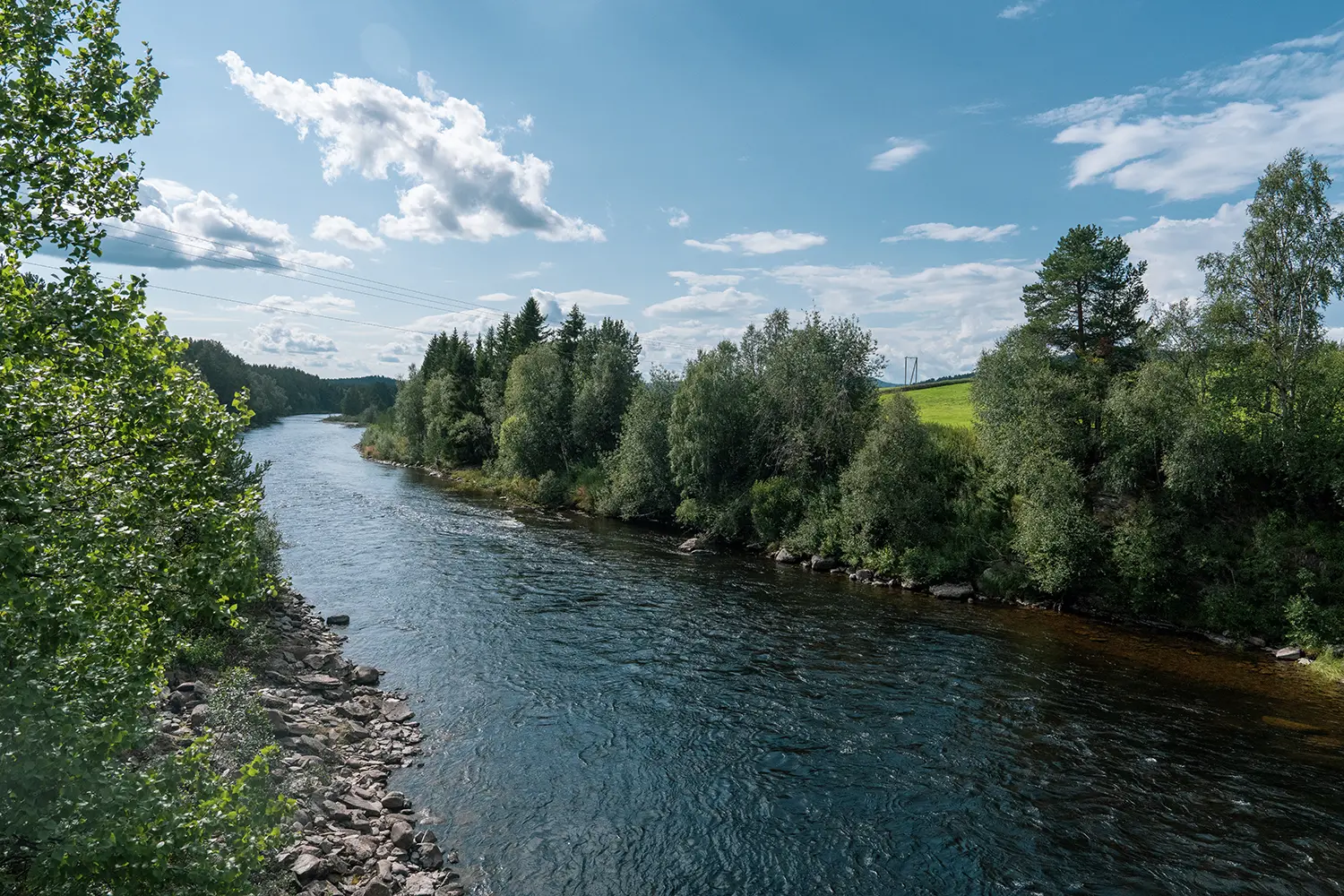 fiske os Fiske langs Glomma